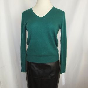 Halogen® Long Sleeve Cashmere Sweater (Regular )